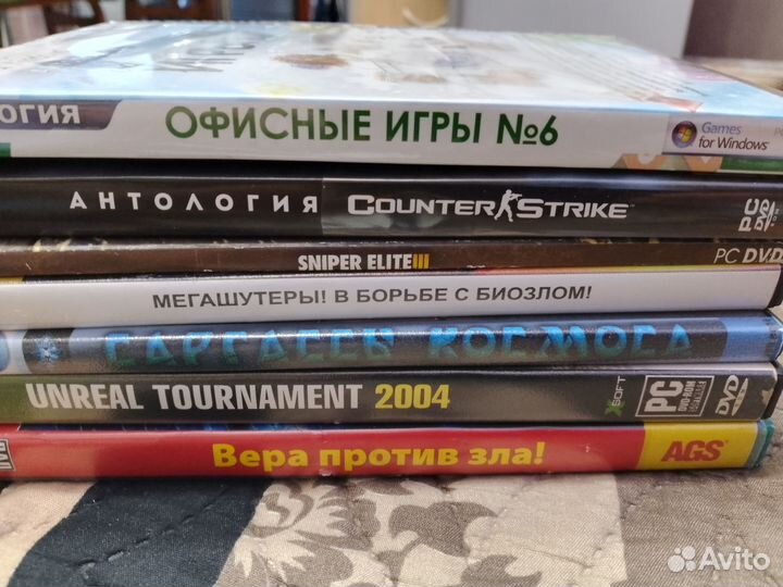 Диски с играми на пк