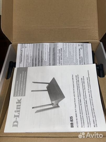 Роутер d link dir 825