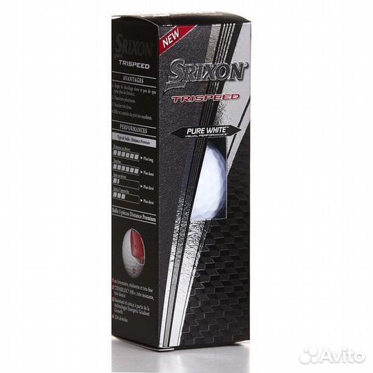 Мячи для гольфа Srixon Trispeed белые