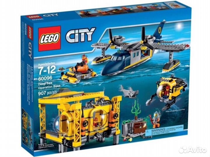 Lego City* 60096 Глубоководная База Исследователей
