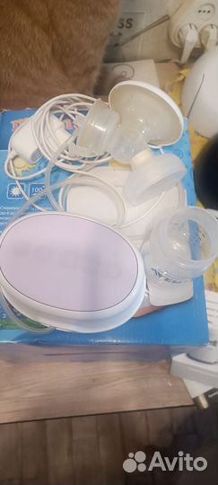 Молокоотсос avent электрический