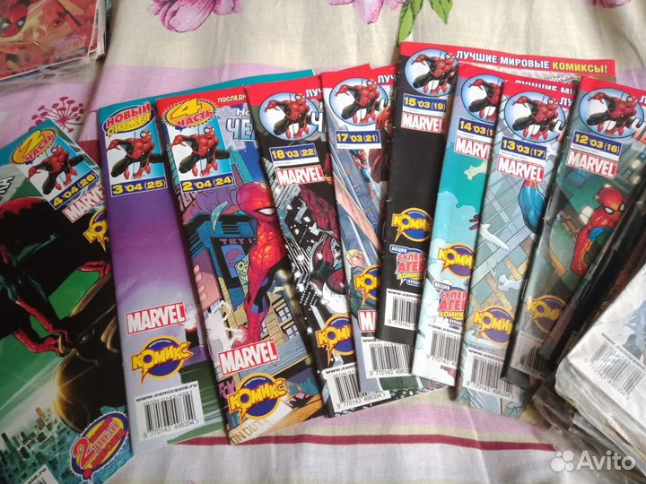 Комиксы марвел человек паук