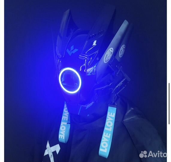 Маска стиль Киберпанк