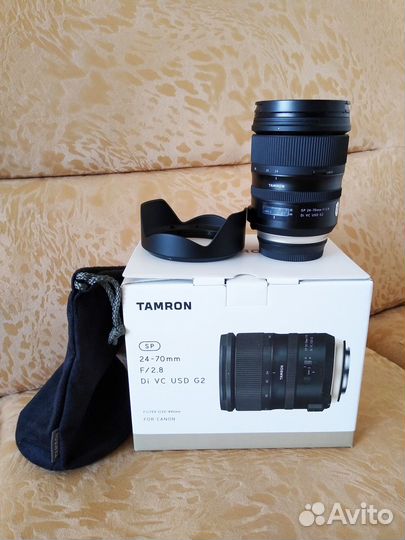 Tamron SP 24-70mm G2 для Canon EF