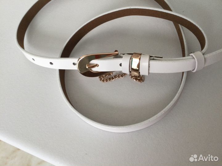 Ремень женский кожаный новый