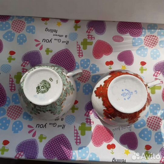 Чайная пара Вербилки СССР