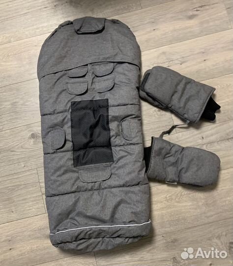 Зимний конверт в коляску