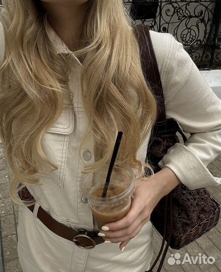 Джинсовый комбинезон lime с длинными рукавами