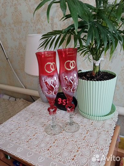Бокалы на свадьбу