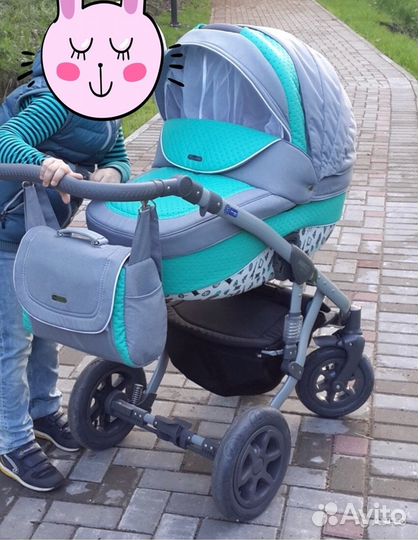 Коляска 2 в 1 Bebe-Mobile Mario London-Paris