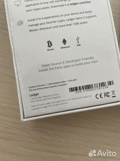 Криптокошелек ledger nano s