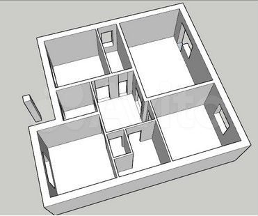 Дом 82 м² на участке 15 сот.