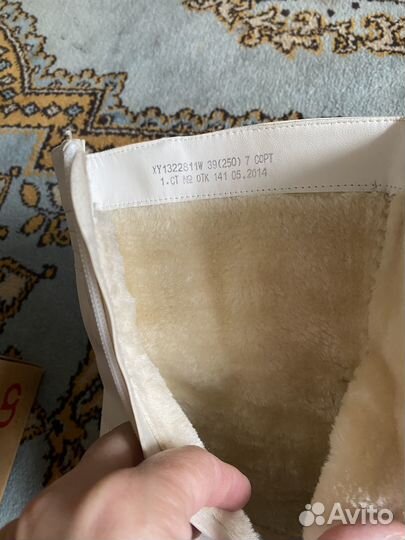 Сапоги женские зимние 39 размер новые