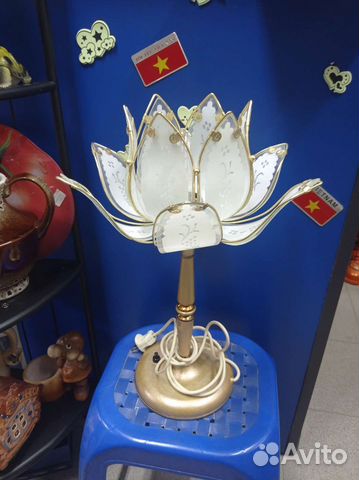 Лампа. Винтаж. Эмаль