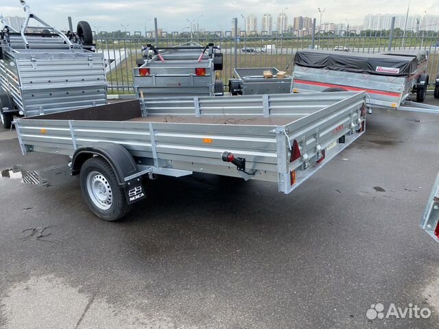 Прицеп широкий, 3.44х1.95м мзса