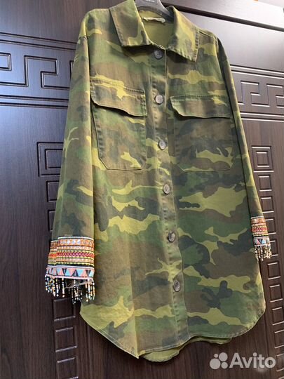 Куртка пиджак kontatto камуфляж италия милитари