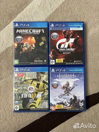 Игры для PS4 и xbox ONE