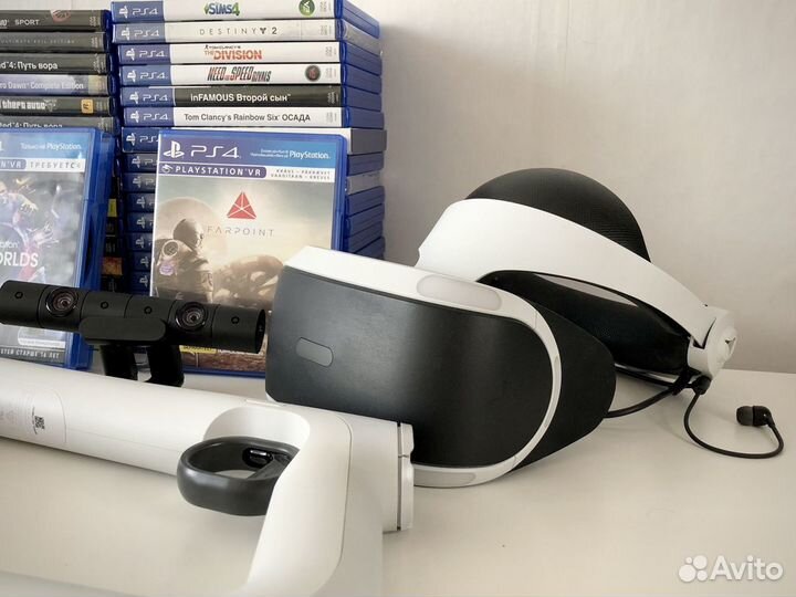 Шлем sony PS4 vr/VR комплект/vr2