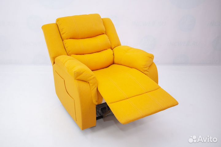 Реклайнер в рогожке