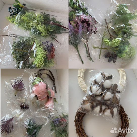 Искусственные цветы для декора