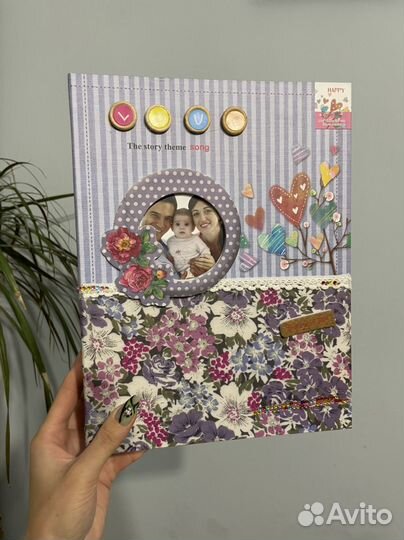Альбом для фото А4 формат стиль Hend Made