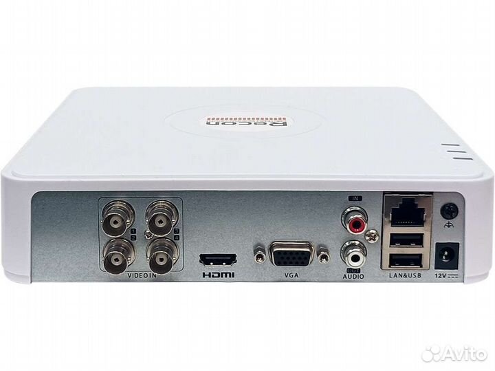 Комплект видеонаблюдения 2 камеры 2Мп + рег Recon