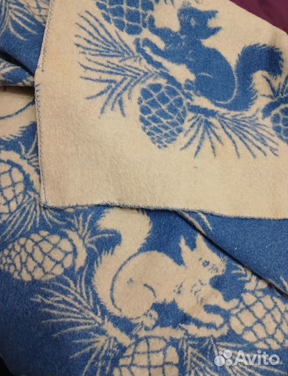 Одеяло детское шерстяное