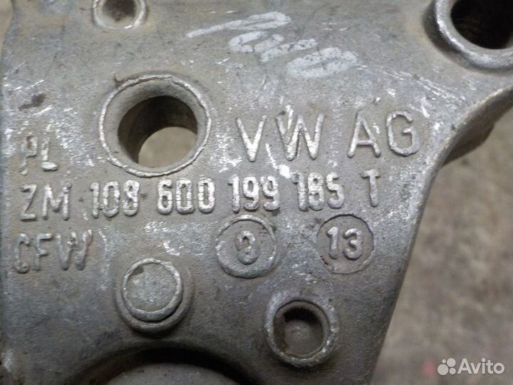 Кронштейн подушки двигателя фольксваген поло фабия