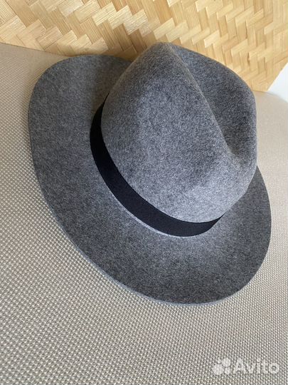 Шляпа фетровая мужская 58 р новая
