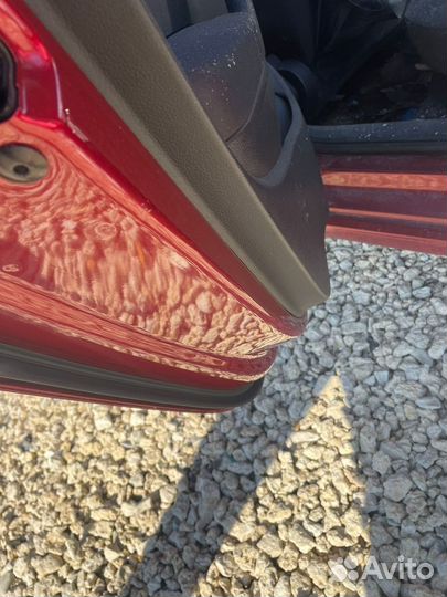 Задняя левая дверь volkswagen polo 2014 г