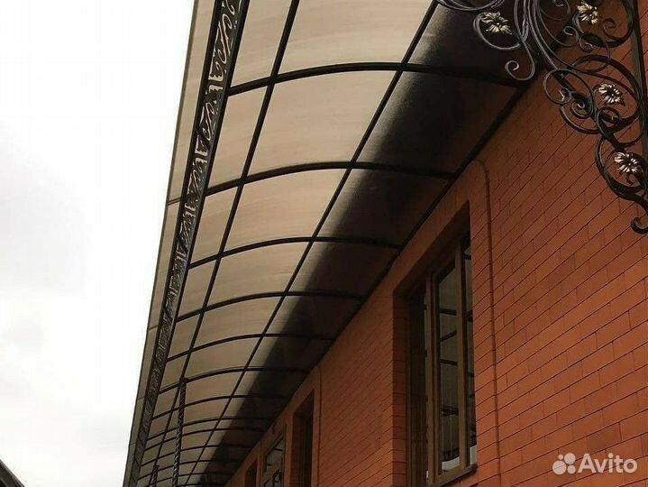 Кованые козырьки