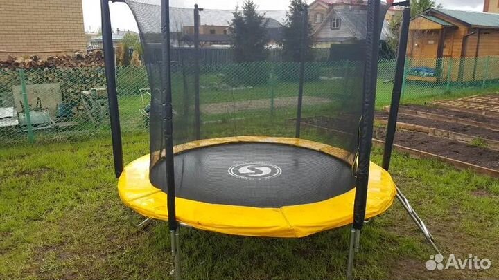 Батут с сеткой