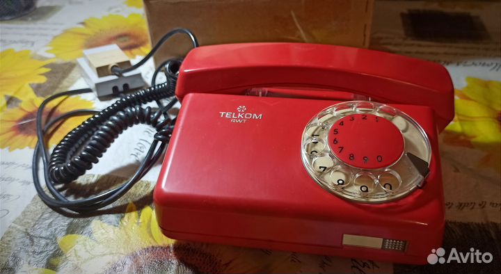 Дисковый телефон Telcom RWT (Польша)