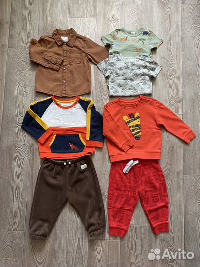 Вещи пакетом на мальчика 86-92
