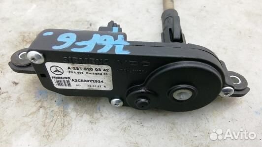 Электропривод форточки задн. прав. mercedes benz R