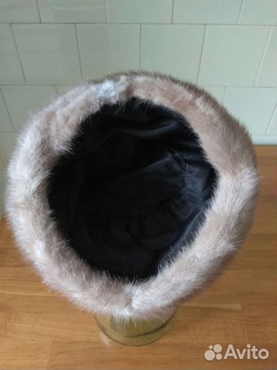 Норковая женская зимняя шапка