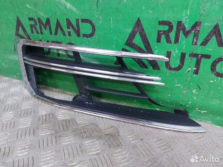 Решетка бампера передняя правая Audi A8 4 D5