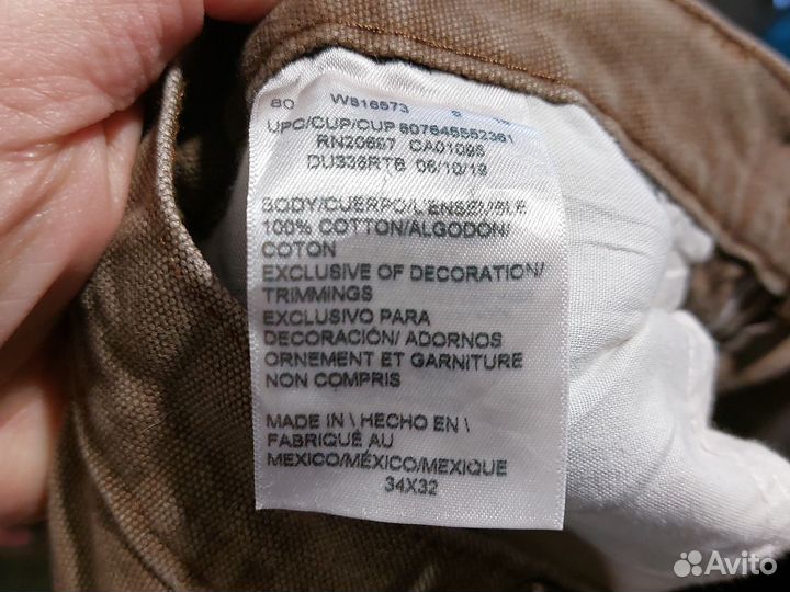 Брюки dickies 34 32