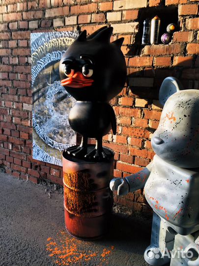 Art toy Duck Bearbrick Kaws Tud