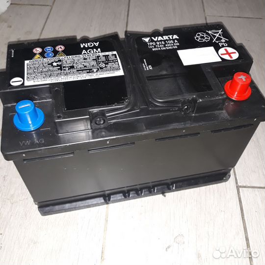 Аккумулятор AGM BMW оригинал 80 Ач б/у