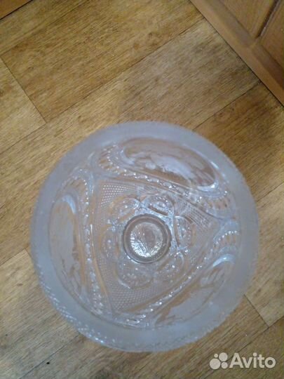 Хрустальная ваза большая