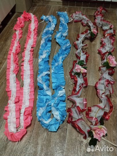 Свадебные ленты на машину