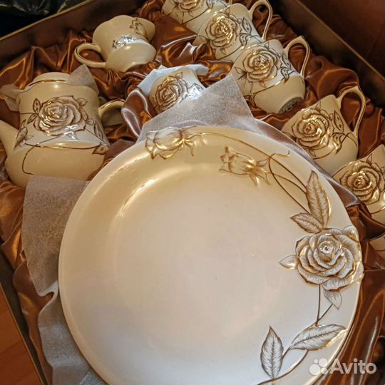 Чайный сервиз новый 6 персон