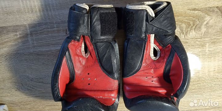 Боксерские перчатки для подростка кожаные