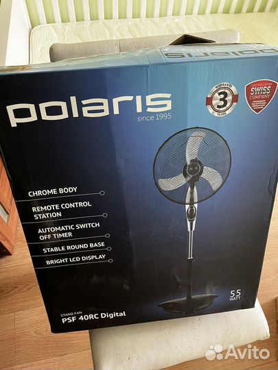 Вентилятор напольный polaris