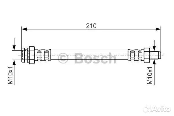1987476502 Шланг тормозной
