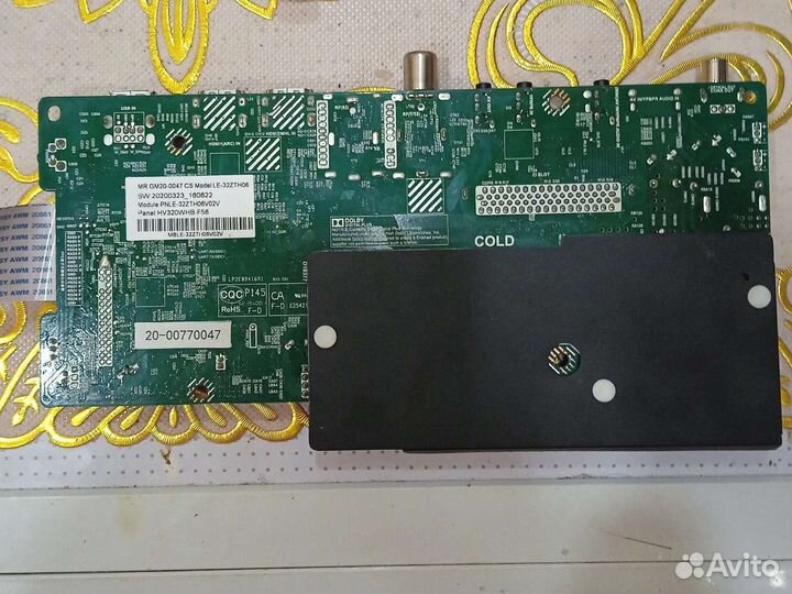 Main плата телевизора amcv