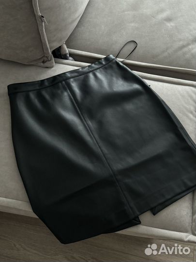 Кожаная юбка lime