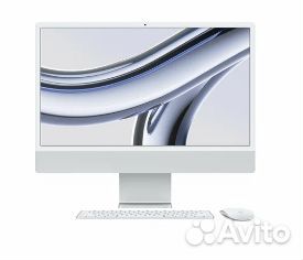 iMac 24 M3 8C Cpu/10C Gpu/8Gb/256Gb mqrj3 Silver