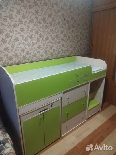 Детская кровать чердак от 3 лет